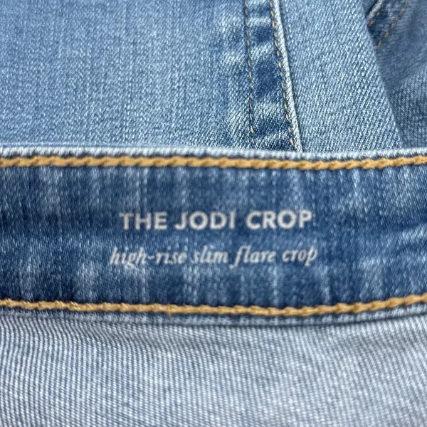 AG Adriano‎ Goldschmied The Jodi Crop Jeans 28 High Rise Slim Flare Distressed - Image 6