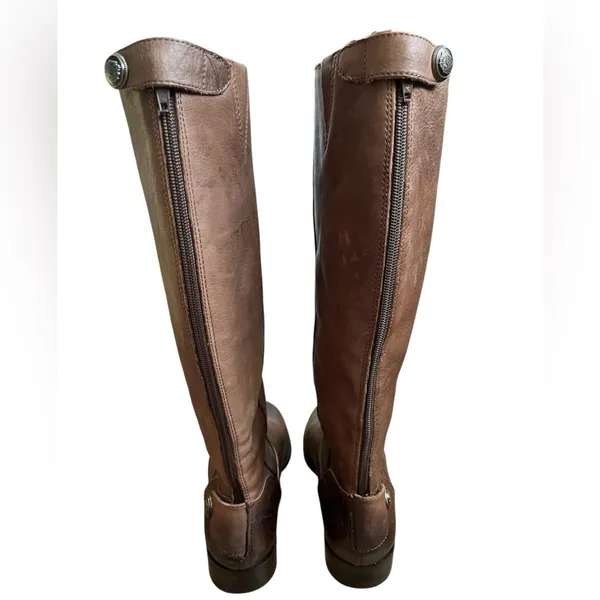 NWOT‎ Arturo Chiang Brown Ombré Leather Fierce Riding Boots Tall Size 7.5 - Image 5