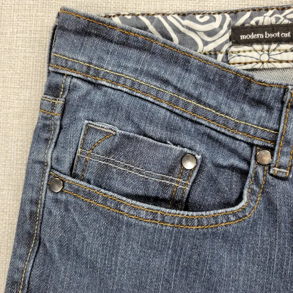 ANA A New Approach Womens Jeans Size 8 Blue Modern Bootcut Medium Wash Denim - Image 9