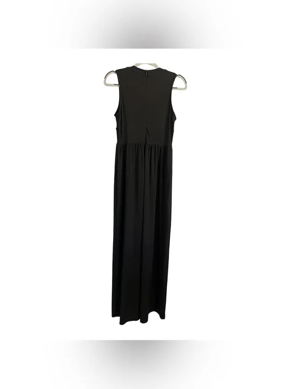 Cider Solid Sleeveless Wide Leg Jumpsuit - Image 2