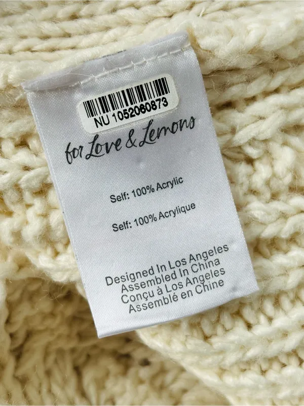 For Love & Lemons Vera Heart Cut Out Dress size Medium white/cream - Image 5