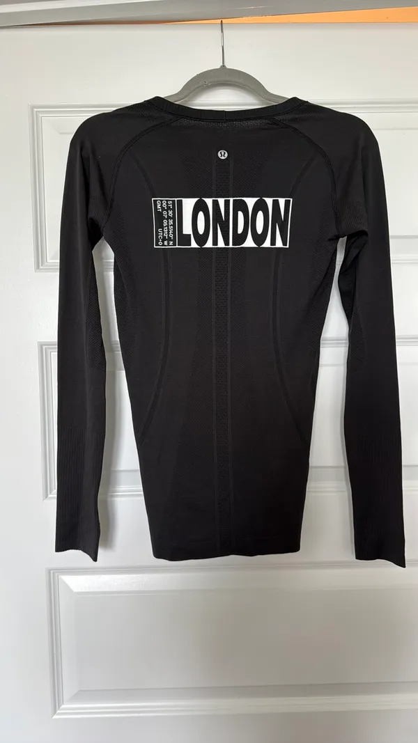 Lululemon x London Marathon Swiftly Tech Long Sleeve Waist Length - Image 2