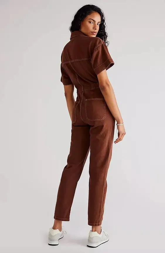 Free People Marci Coverall Jumpsuit - Image 2