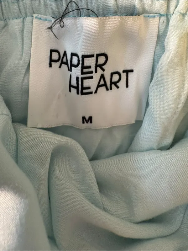 Paper Heart Lemon Amalfi Coast Tie Back Maxi Dress M Italian Summer Resort - Image 9