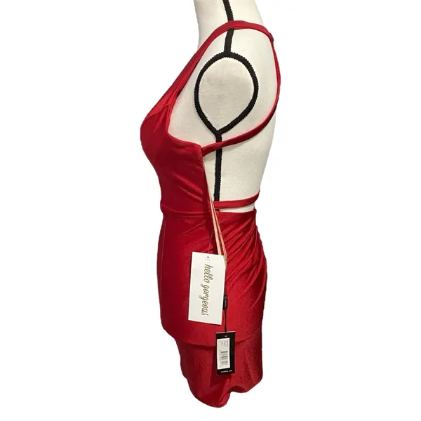 Faviana Ruby Backless Bodycon Dress Size 2 - Image 6