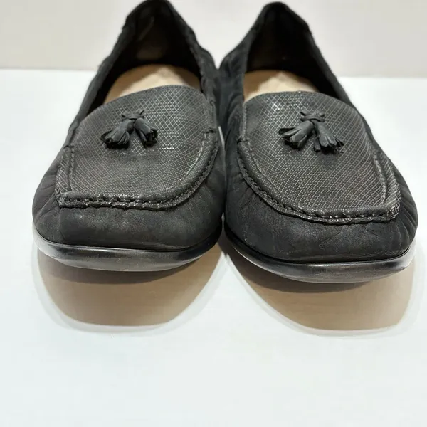 SAS Hope Loafers Flats Shoes Women's Size 10W Black Leather Slip On Career - Image 5