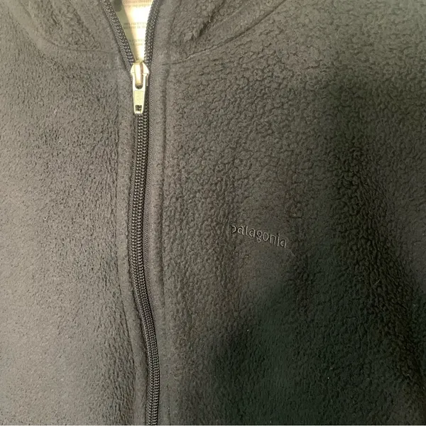 Patagonia Women's High-Pile Synchilla Hoody Zip Up Fleece Jacket Size Small Navy - Image 5