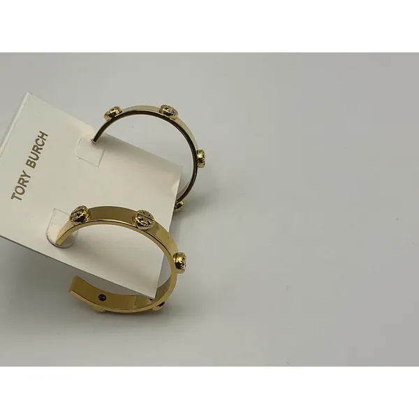 Tory Burch Miller Stud Earrings - Gold (11165518) - Image 5