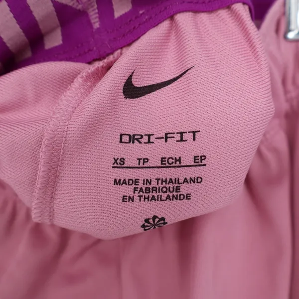 Nike Womens Dri-FIT Training Shorts Pink Athletic Running XS NEW - Image 3