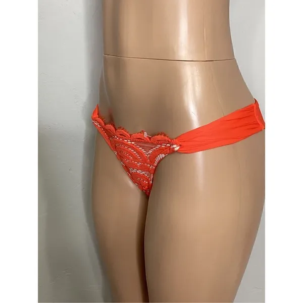 New. Pilyq lace fanned full bikini bottom. Medium - Image 7