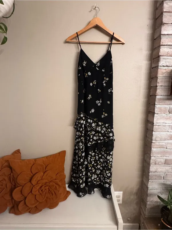 BARDOT Floral Slip Midi Dress - Image 3