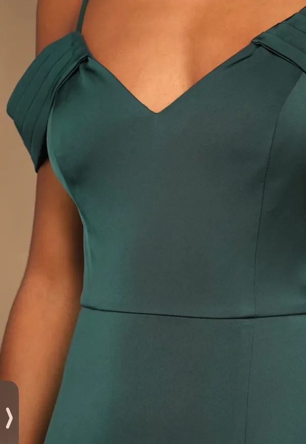 Emerald Lulus Dress - Image 4