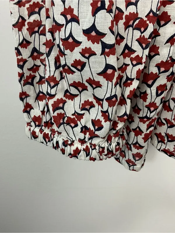 Boden Esme Floral Button Up Blouse Womens Size 16 - Image 2