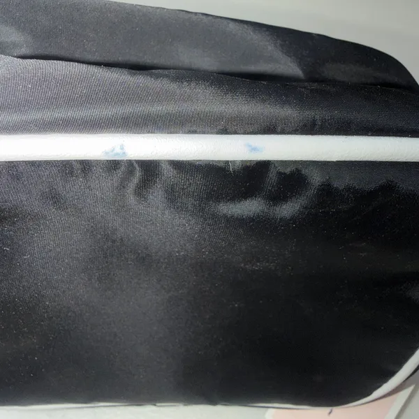 Juicy Couture Make Up Back I love Juicy Square Black Zipper Cosmetic Bag NWT - Image 4