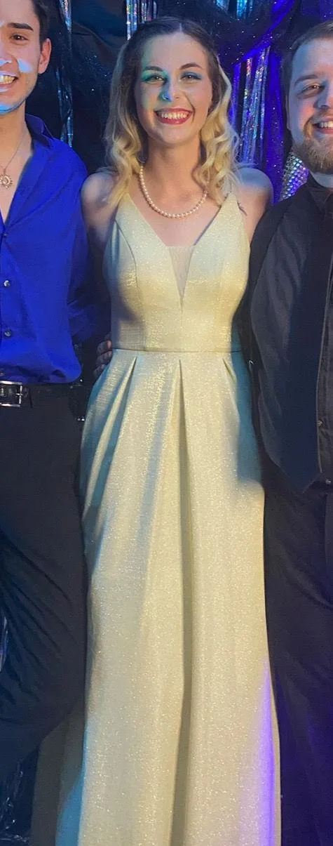 Yellow Gown Size 2 - Image 4