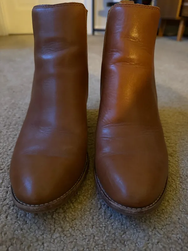 Madewell Regan Leather Ankle Booties - Image 4