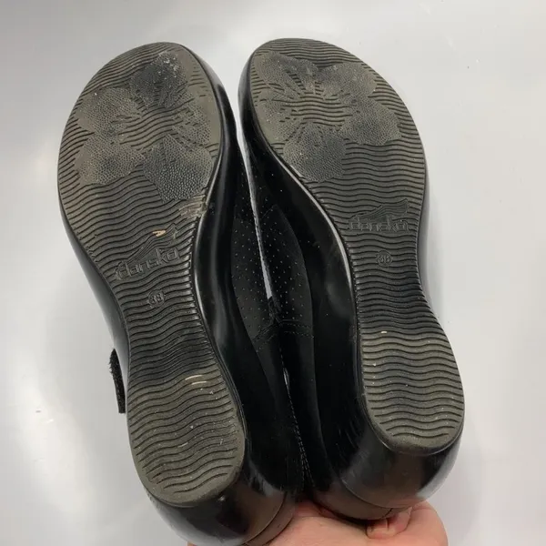 Dansko black‎ leather shoes size 38 - Image 8