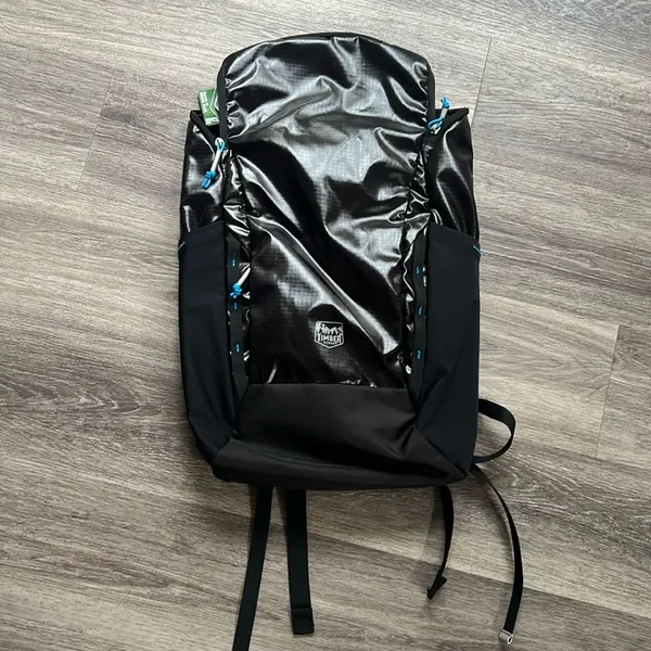 Timber Ridge Xplorer Hiking Pack Backpack Glossy Black - Image 2