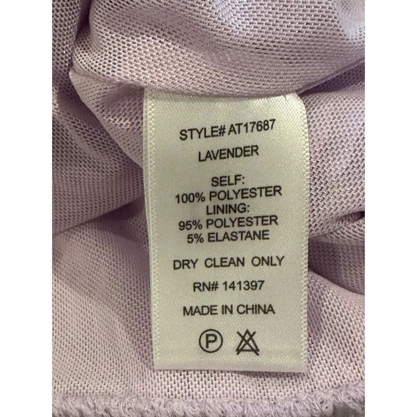 Astr The Label Women's Lavender Pintuck Tie Front Crop Top Ruffle L NWT - Image 11