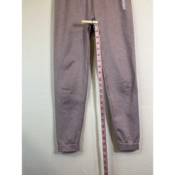 Gymshark Women's Adapt Marl Seamless Leggings Light Purple Size L - Image 5