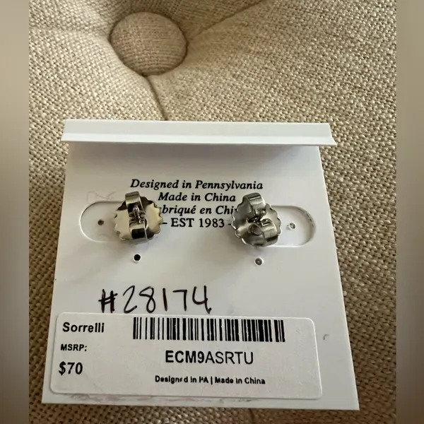 Sorrelli Ruby Moroccan Turquoise Earrings NWT Blue - Image 3