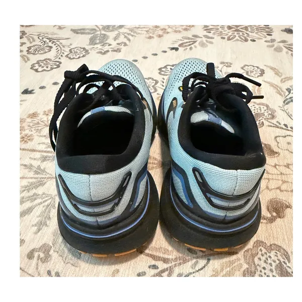 Brooks Ghost 15 Women's Running Shoes Size 5.5 Light Blue / Gold Neutral - Image 5