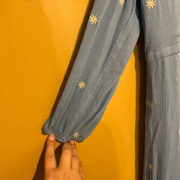 Brass‎ & roe medium blue maxi dress Blue - Image 5