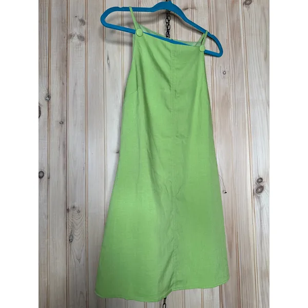 NWT Lulus Mini Dress Green Square Neck Casual Party Womens Bundle Size M - Image 7