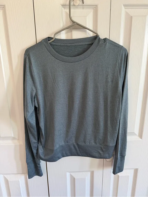 Vuori Daydream Crew Stormy Heather Loungewear Extra Small - Image 2