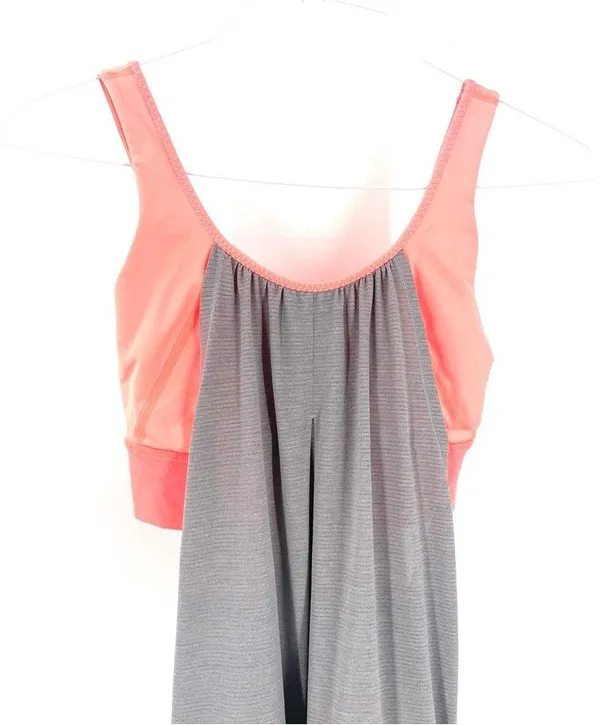 Lululemon Run Times Workout Tank Heathered Medium Grey Very Light Flare Top - Image 6