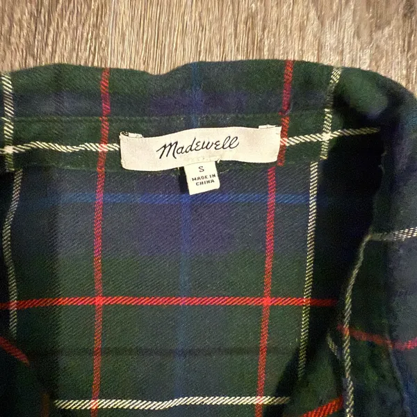 Madewell Plaid Shirt - Image 2