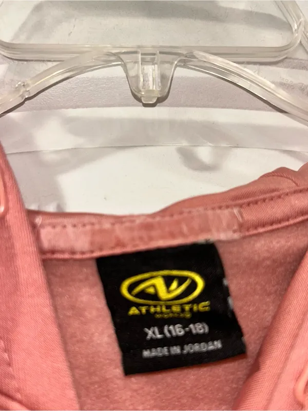 Athletic Works Women's Cozy Hooded Pullover Sweater - Dusty Rose - XL - Image 4