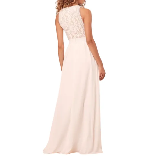 Lulu’s Forever & Always White Lace Maxi Dress Sz XS NWT Bridesmaid Formal - Image 3