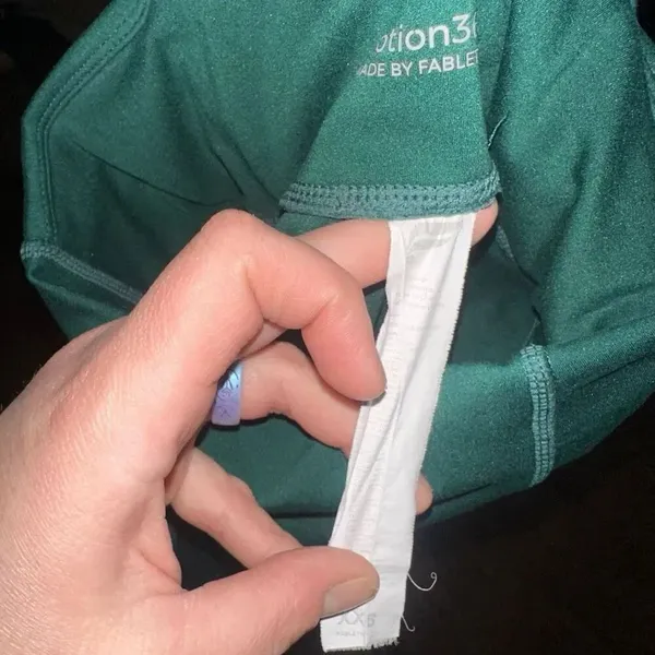 Fabletics Motion 365 green athletic XXS high impact leggings - Image 2