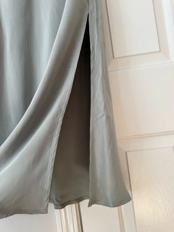 Anthropologie The Tilda Maxi Slip Skirt:Side-Slit Edition, Size XL - Image 10