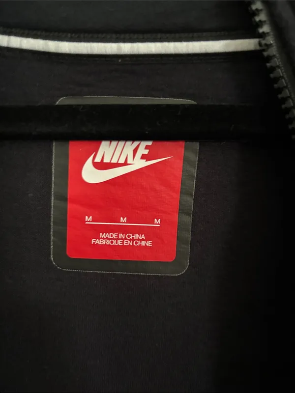 Nike Tech Fleece Longline Cocoon Full Zip Jacket Womens Black Coat Size Medium - Image 5