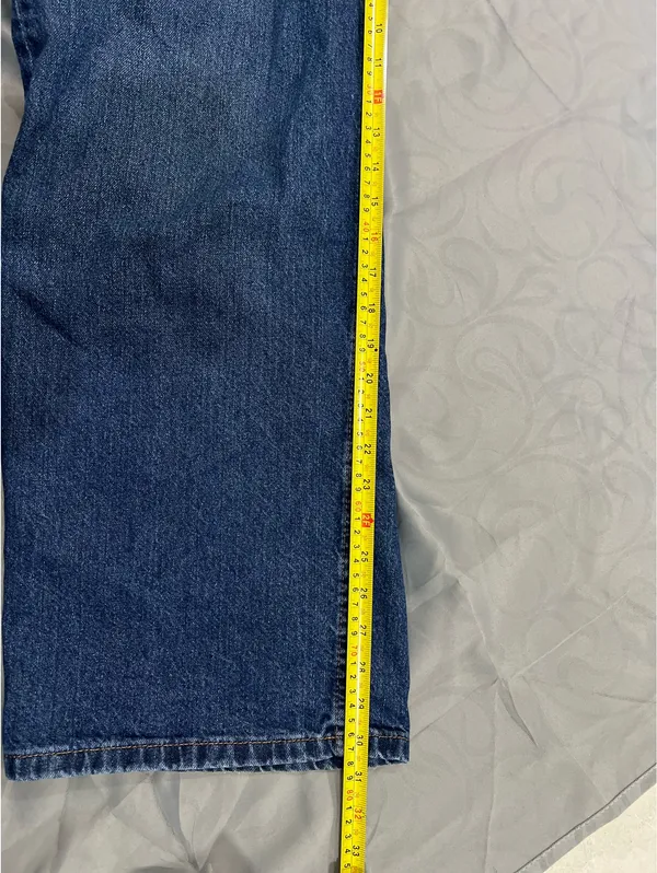 MOTEL denim jeans size 26 parallel leg - Image 13