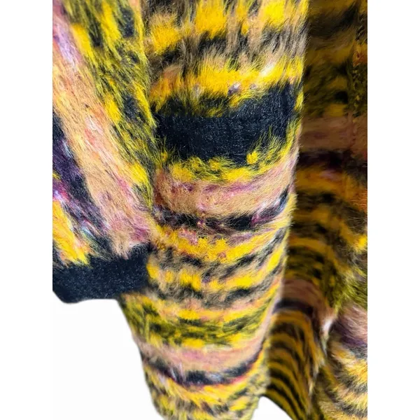 Anthropologie Oversized Fuzzy‎ Cardigan Sweater Women's Size L/XL - Image 9