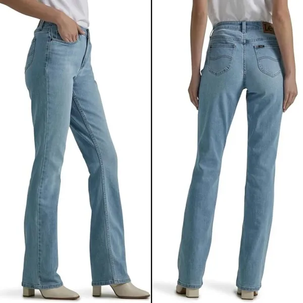 Lee Women's Legendary Mid Rise Bootcut Jean, Stargazing, Size 16 Long Tall - Image 3