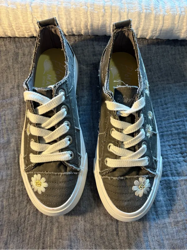 grey Blowfish Malibu Sadie-Sun Platform Sneaker size 7.5 - Image 2