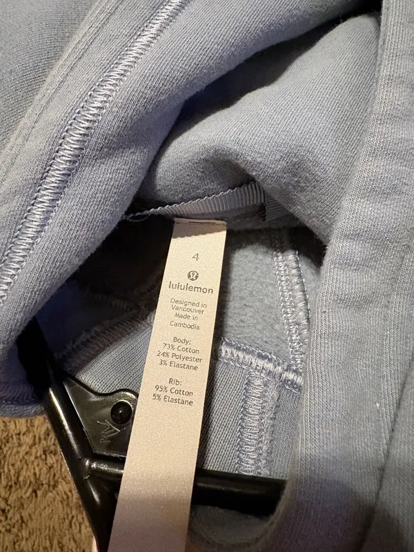 Lululemon blue hoodie Size 4 - Image 3
