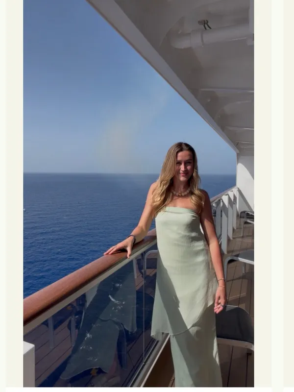 Baobab El Maxi Dress in Sage - Image 2
