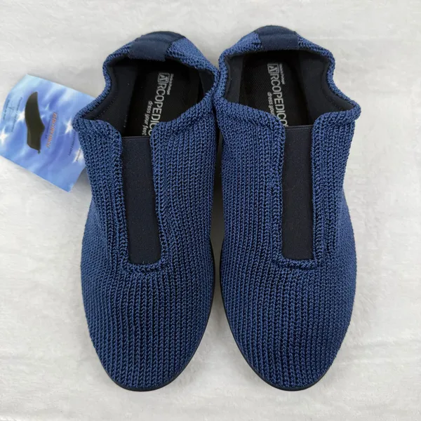 Arcopedico Neoclassic EP Blue Knit Slip On Shoes Size‎ 40 Made in Portugal US 9 - Image 4