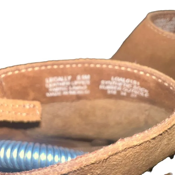 NWOT Steve Madden Legally Ankle Booties Womens 5.5 Brown Back Zip Block‎ Heel - Image 6