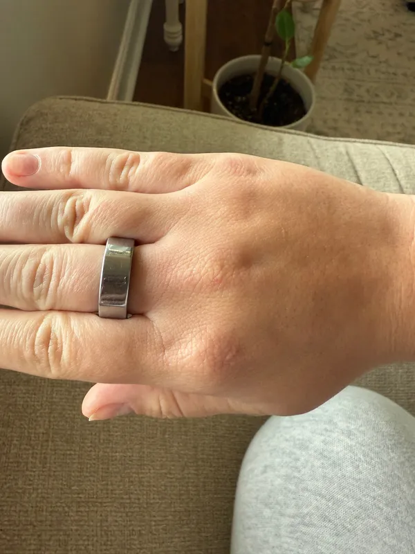 Oura Ring Gen 3 Heritage Silver - Image 4