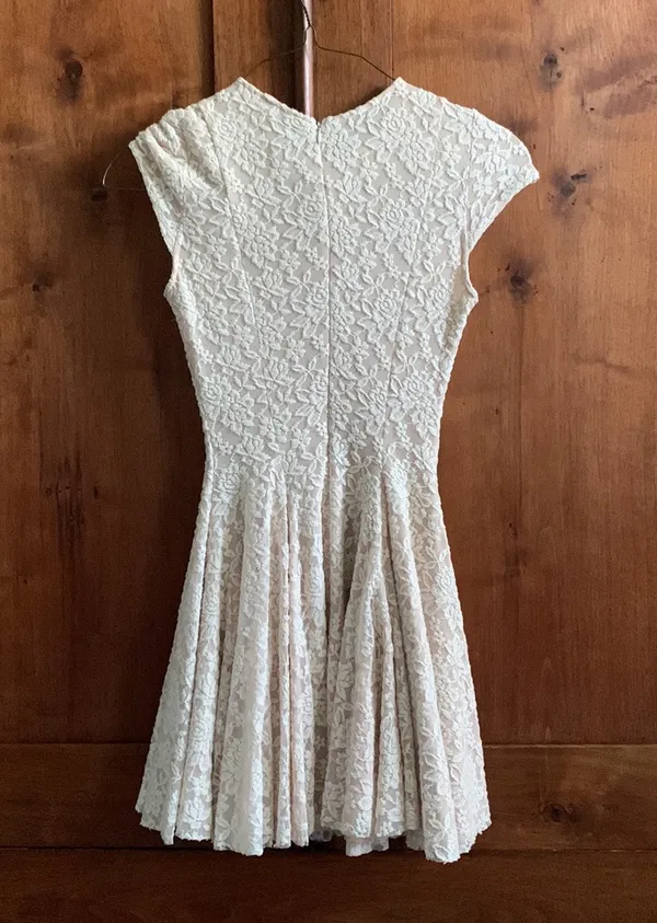 Torn by Cristal Lace Dress in Pink - Image 5