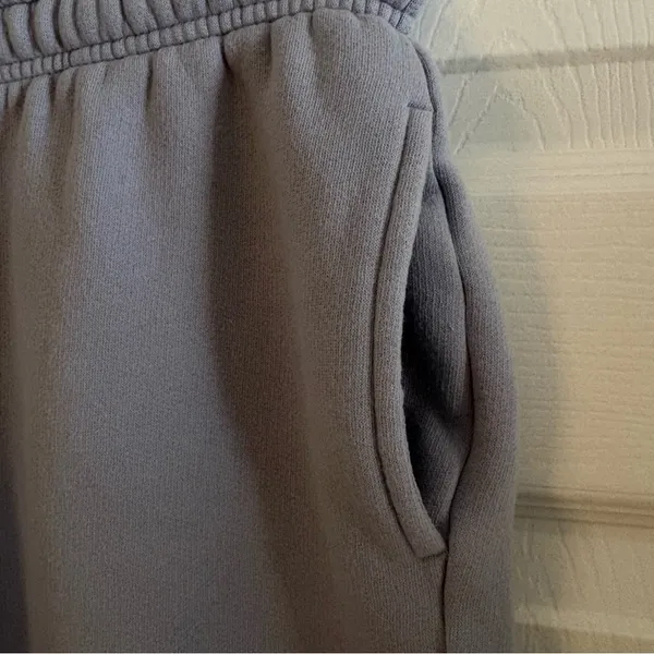 Wild Fable Women’s High Rise Straight Leg Sweatpants Periwinkle Medium Cotton - Image 2