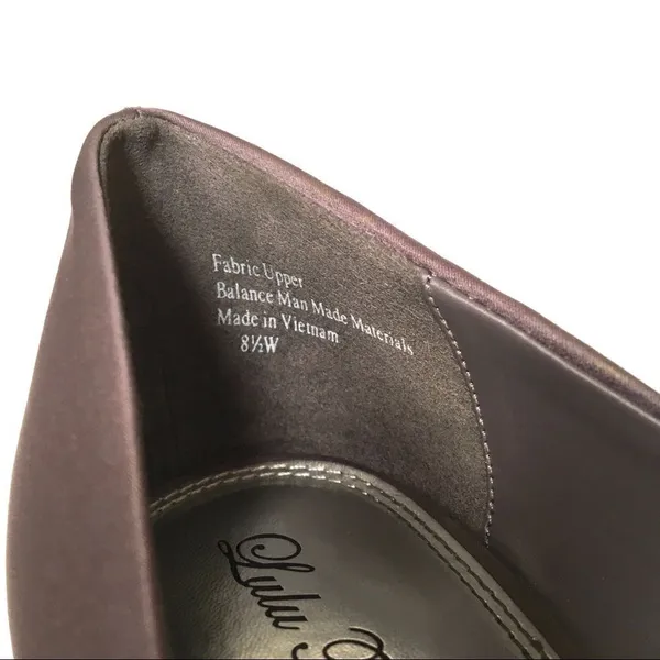 Lulu Townsend Daffodil peep toe heels 8.5 W‎ - Image 10