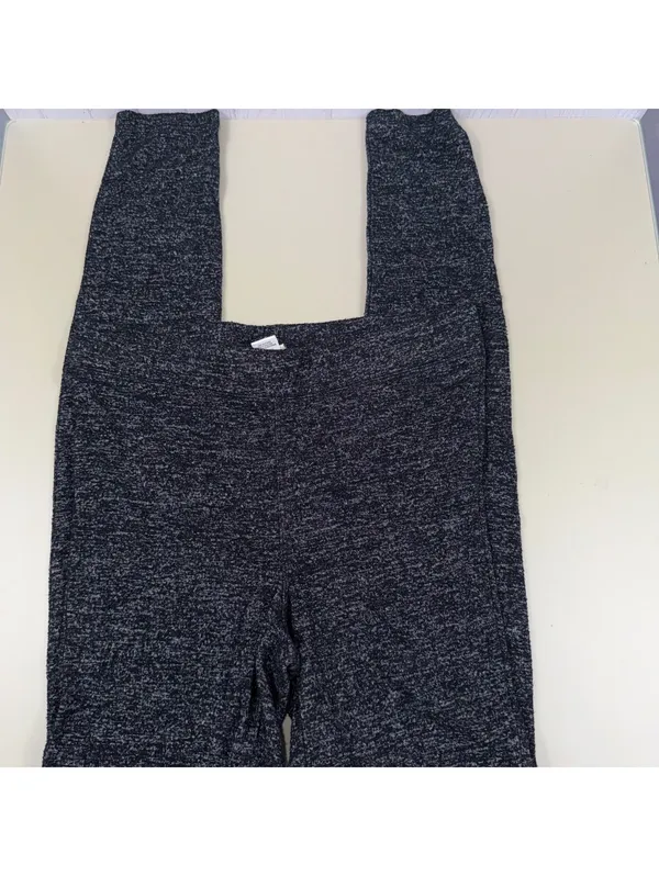 Express One Eleven Marled Leggings Black Gray S - Image 5