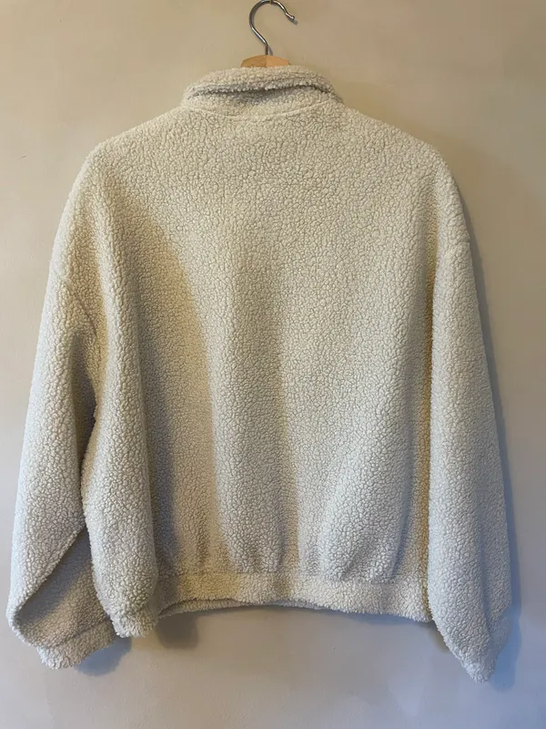 H&M Teddy Half-Zip NWOT - Image 2